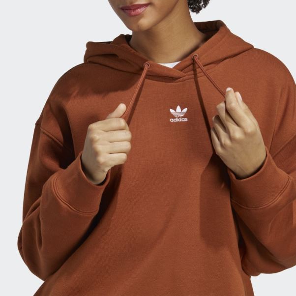 Sweat à Capuche Poussière Rouille Adidas