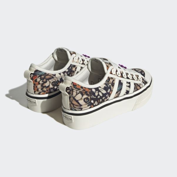 Adidas Nizza Plate-forme Chaussures Choc Violet