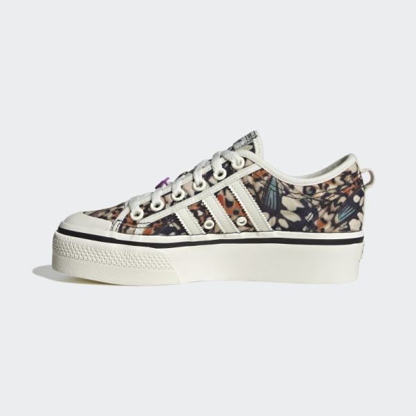 Adidas Nizza Plate-forme Chaussures Choc Violet