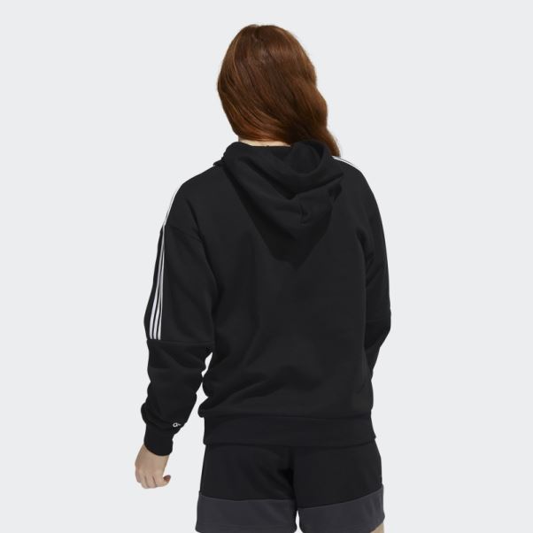 Sweat à Capuche Candace Parker Noir Adidas