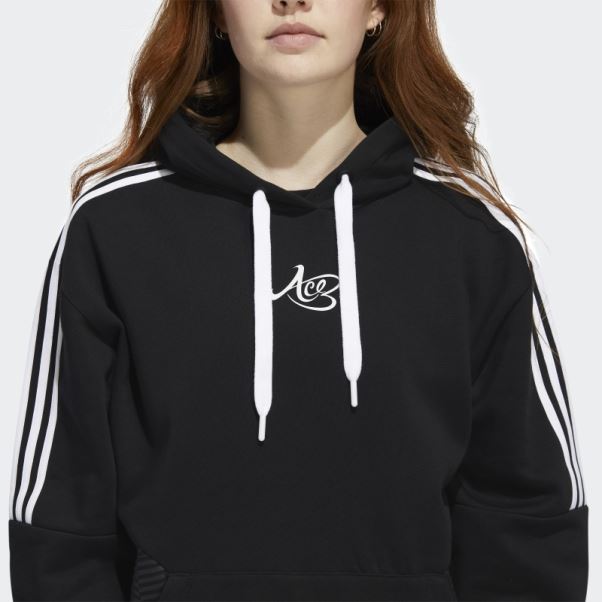 Sweat à Capuche Candace Parker Noir Adidas