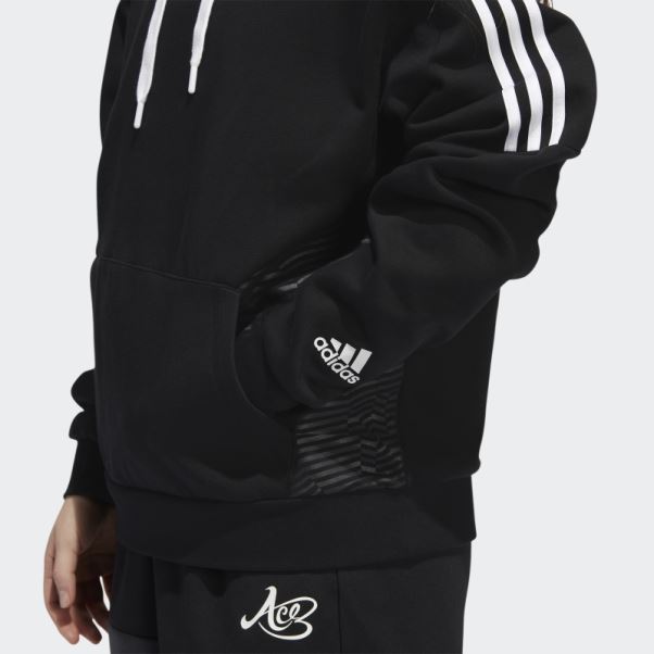 Sweat à Capuche Candace Parker Noir Adidas