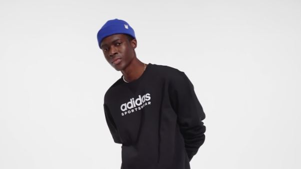 Sweat Graphique Polaire All Szn Noir Adidas