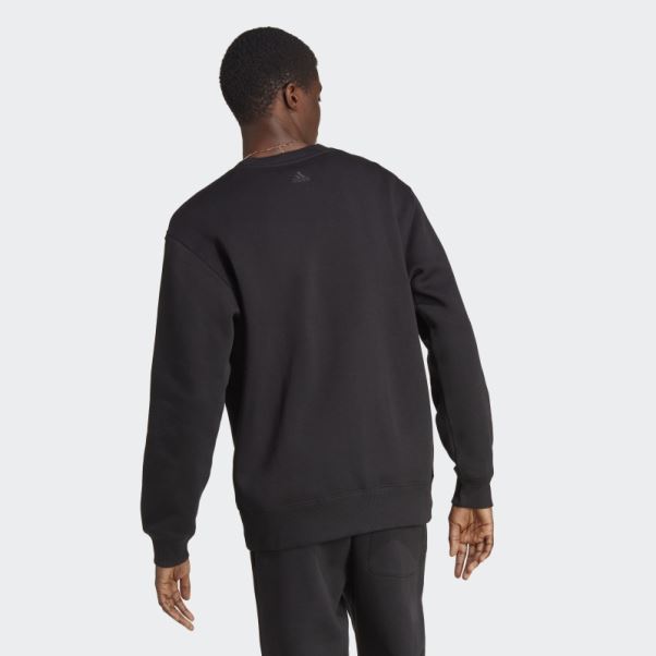 Sweat Graphique Polaire All Szn Noir Adidas