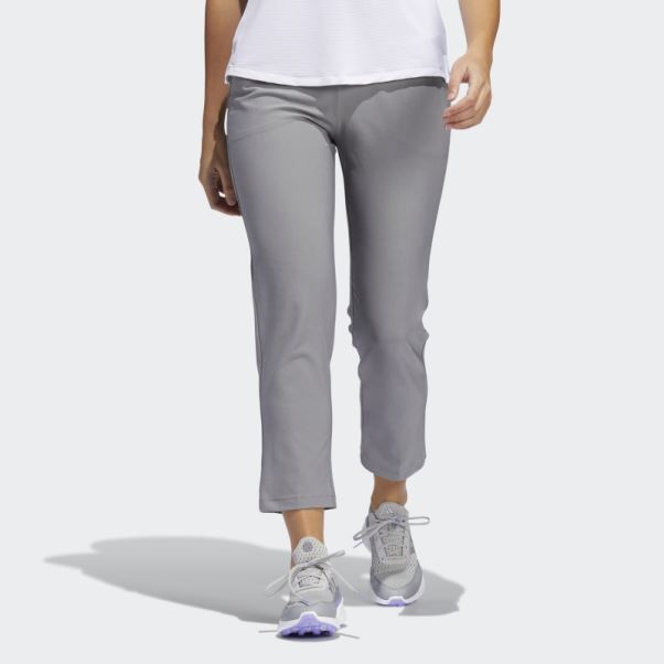 Pantalon à Enfiler à La Cheville Adidas Gris Mode