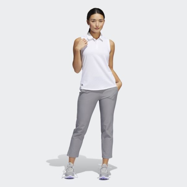 Pantalon à Enfiler à La Cheville Adidas Gris Mode
