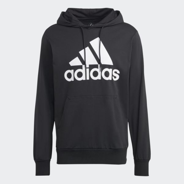 Sweat à Capuche Logo Adidas Essentials Noir