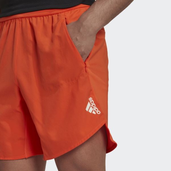 Short Adidas Conçu Pour L'entraînement Orange