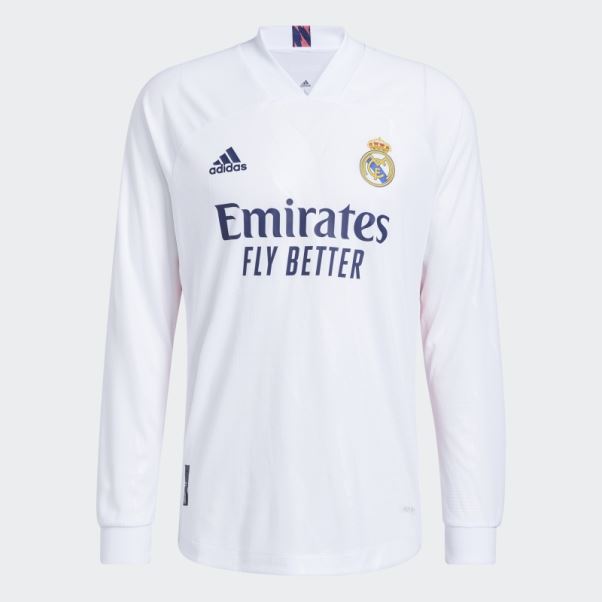 Real H Jsy Au L Blanc Adidas