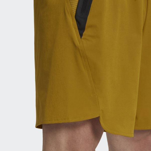 Adidas Conçu Pour Les Shorts Gameday Olive
