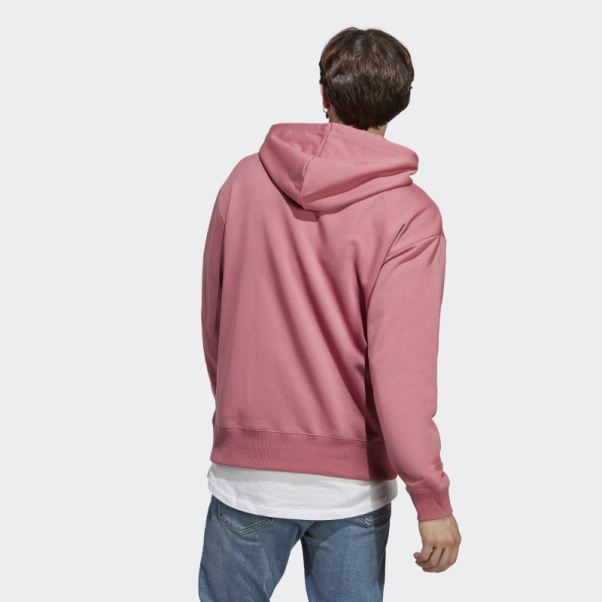 Tout Szn French Terry Sweat à Capuche Adidas Rose