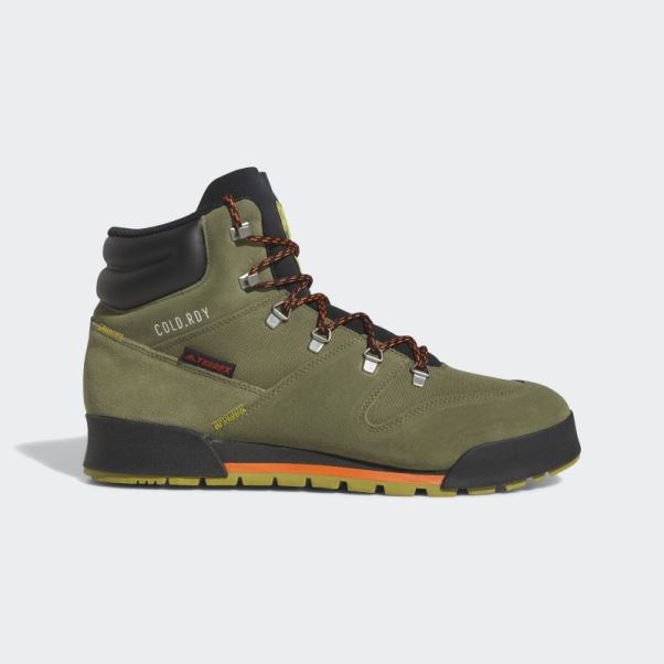 Terrex Snowpitch Cold.rdy Chaussures De Randonnée Adidas Olive
