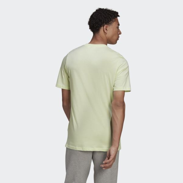 T-shirt Trèfle Citron Vert Adidas