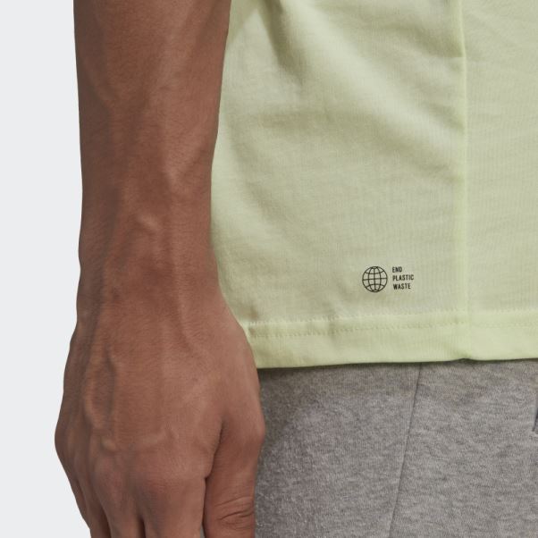T-shirt Trèfle Citron Vert Adidas