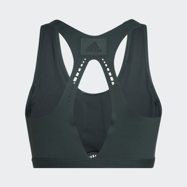 Soutien-gorge Eqt D'entraînement Vert à Maintien Moyen Adidas