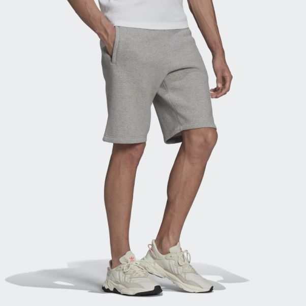 Short Adicolor Essentials Trefoil Adidas Gris Moyen