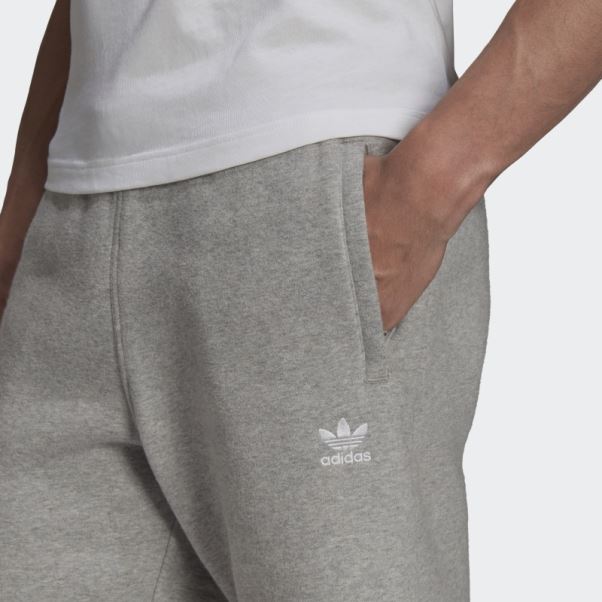 Short Adicolor Essentials Trefoil Adidas Gris Moyen