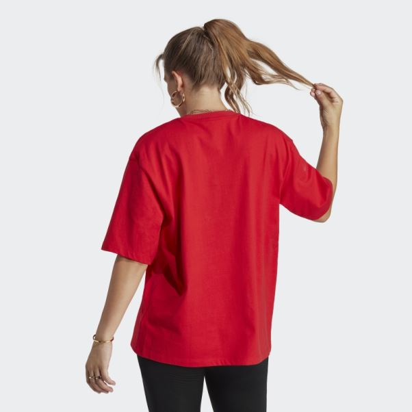 T-shirt Adicolor Essentials écarlate Adidas