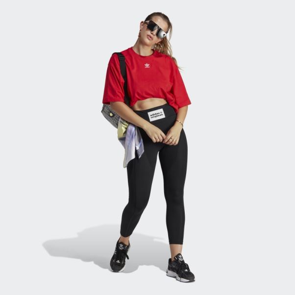 T-shirt Adicolor Essentials écarlate Adidas