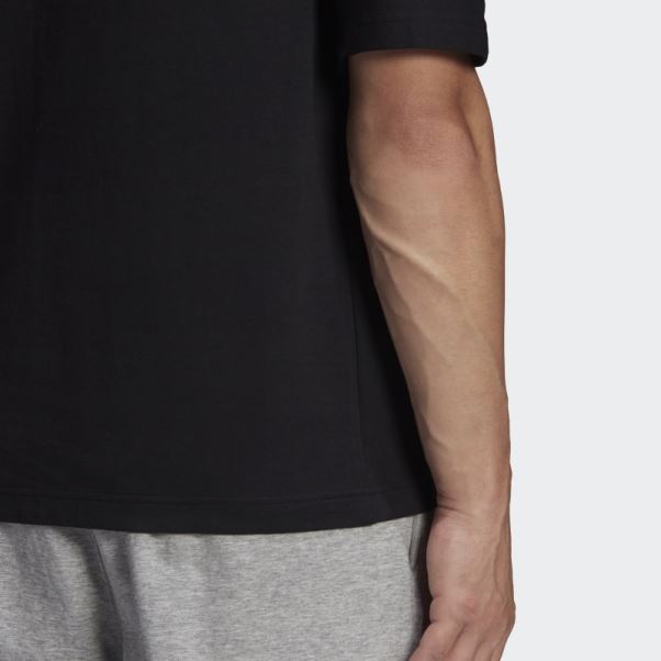 T-shirt Studio Lounge Adidas Noir