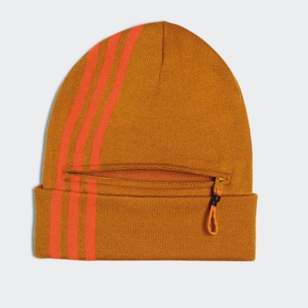 Bonnet Deux En Un Cagoule Focus Orange Adidas