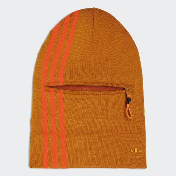 Bonnet Deux En Un Cagoule Focus Orange Adidas