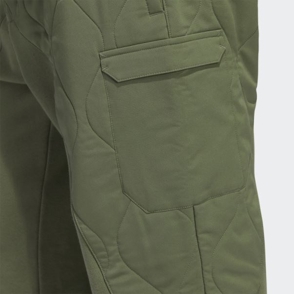 Pantalon De Golf Matelassé Adidas S10 Adicross Vert Naturel