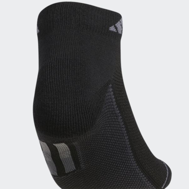 Adidas Chaussettes Basses Noires à Rayures Superlite 3 Paires