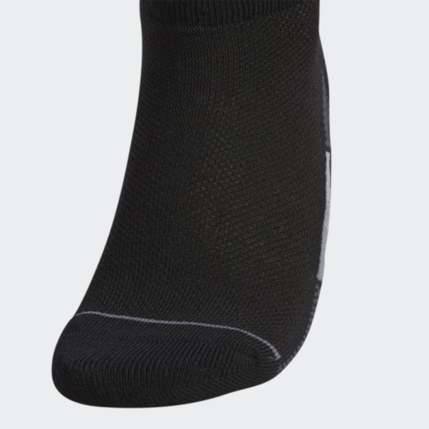 Adidas Chaussettes Basses Noires à Rayures Superlite 3 Paires