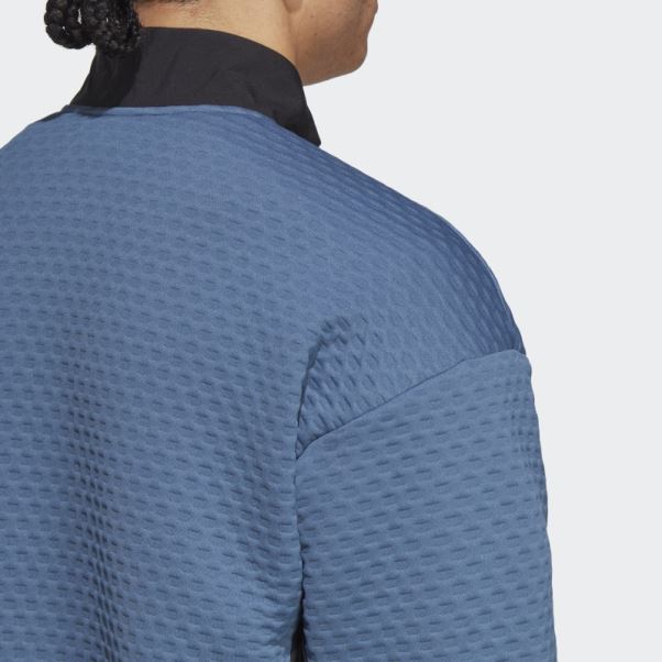 Veste Polaire Adidas Steel Terrex Utilitas 1/2-zip