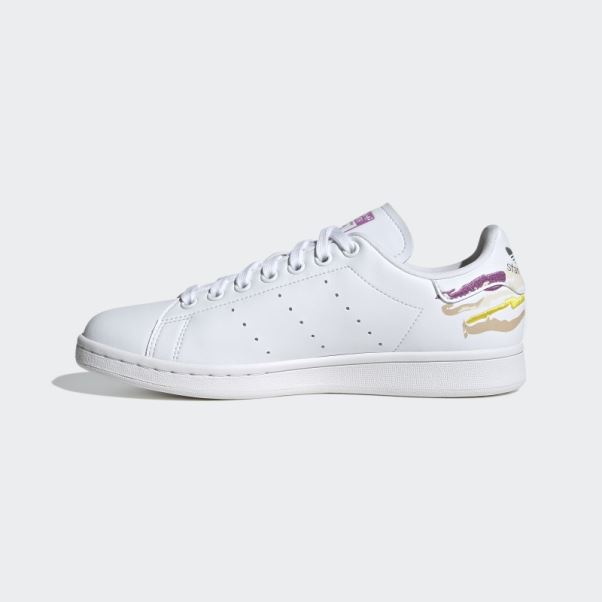 Adidas Stan Smith Thebe Magugu Blanche