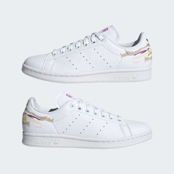 Adidas Stan Smith Thebe Magugu Blanche