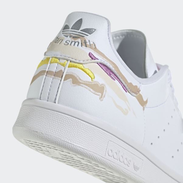 Adidas Stan Smith Thebe Magugu Blanche