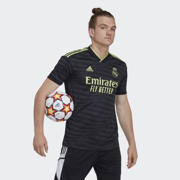 Mode Adidas Real Madrid 22/23 Troisième Maillot Citron Vert