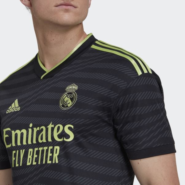 Mode Adidas Real Madrid 22/23 Troisième Maillot Citron Vert