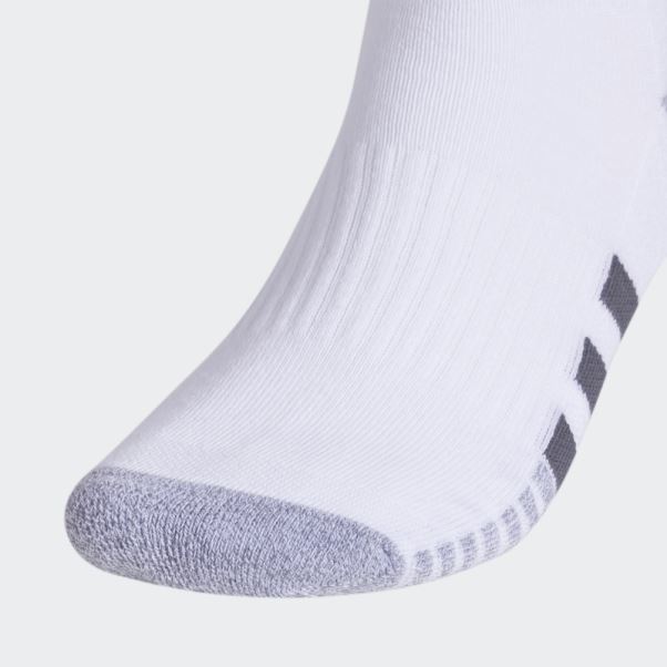 Chaussettes Basses Coussinées Adidas Noires 3 Paires