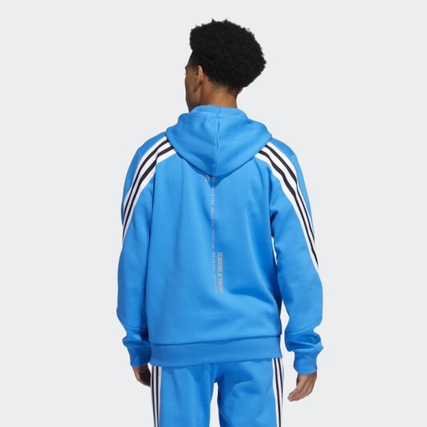 Veste Adidas X Peloton Bleu Chaud