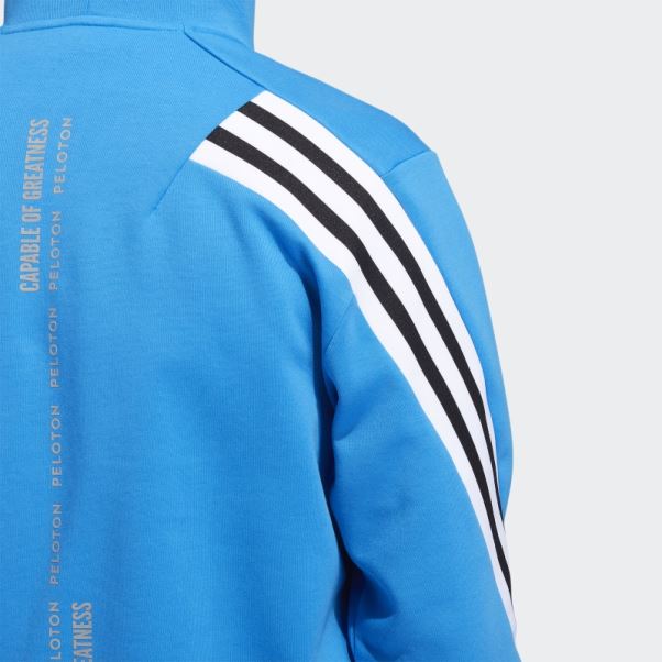 Veste Adidas X Peloton Bleu Chaud