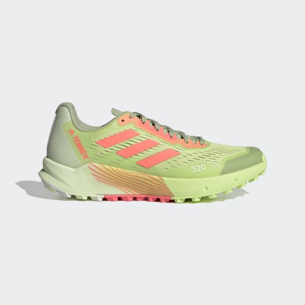 Terrex Agravic Flow 2 Chaussures De Course Sur Sentier Citron Vert Adidas
