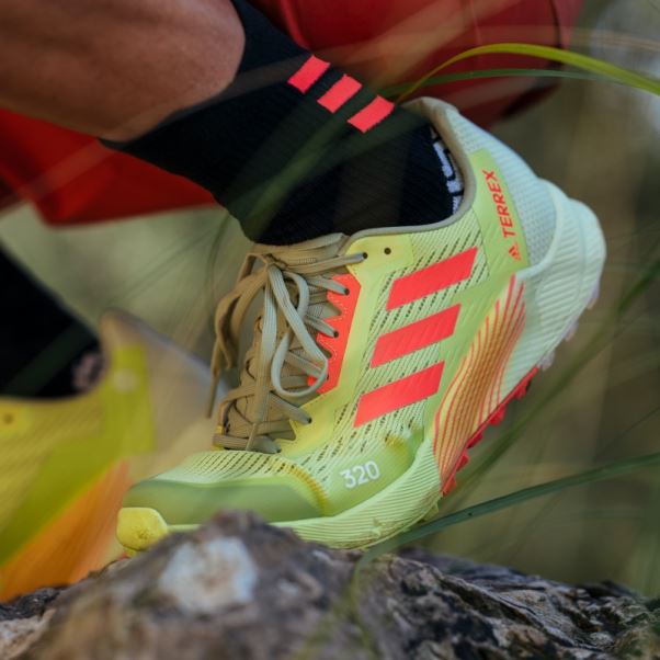 Terrex Agravic Flow 2 Chaussures De Course Sur Sentier Citron Vert Adidas