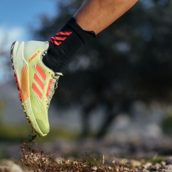 Terrex Agravic Flow 2 Chaussures De Course Sur Sentier Citron Vert Adidas