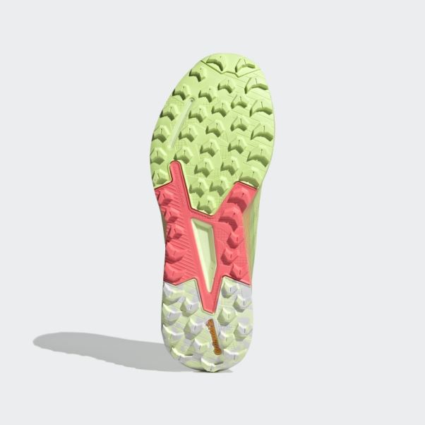 Terrex Agravic Flow 2 Chaussures De Course Sur Sentier Citron Vert Adidas