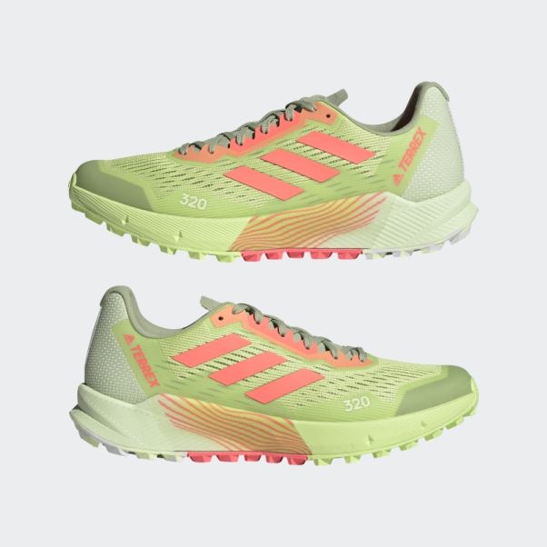 Terrex Agravic Flow 2 Chaussures De Course Sur Sentier Citron Vert Adidas
