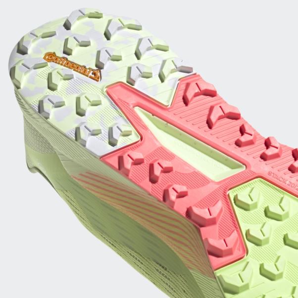 Terrex Agravic Flow 2 Chaussures De Course Sur Sentier Citron Vert Adidas