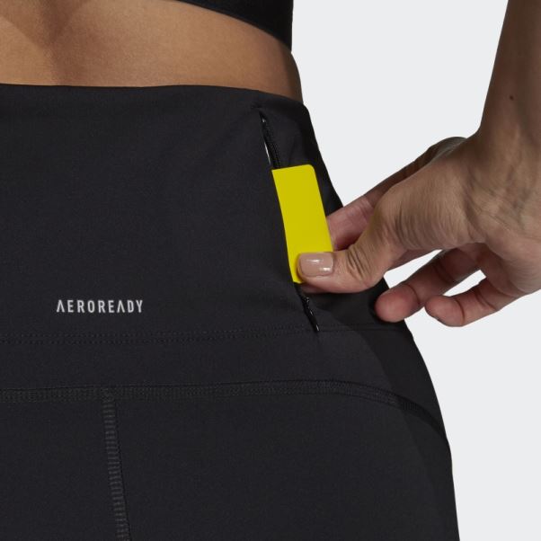 Posséder Le Legging De Course 7/8 (taille Plus) Noir Adidas