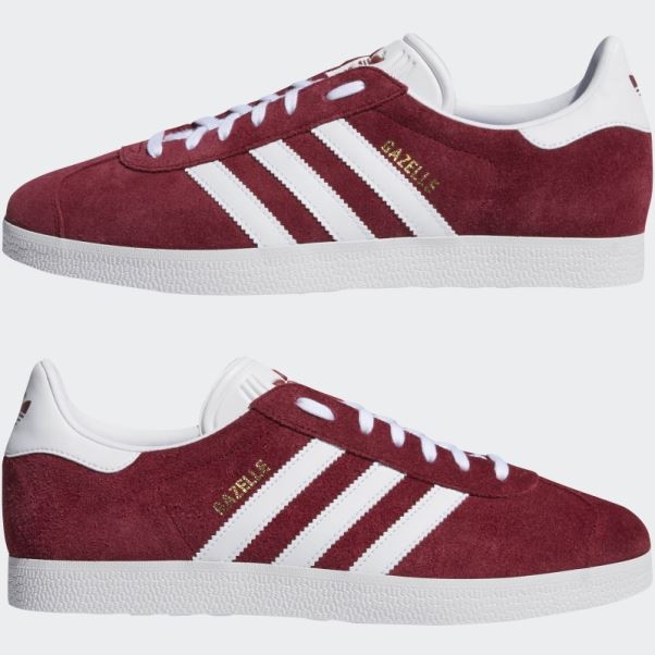 Chaussures Gazelle Bordeaux Adidas
