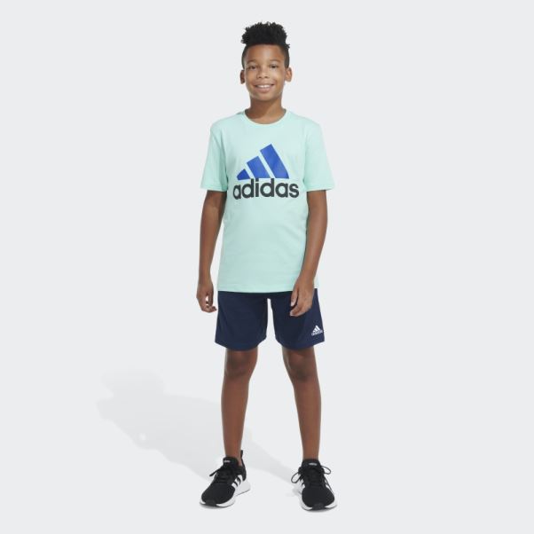 écusson Bicolore De Sport Tee Adidas Vert
