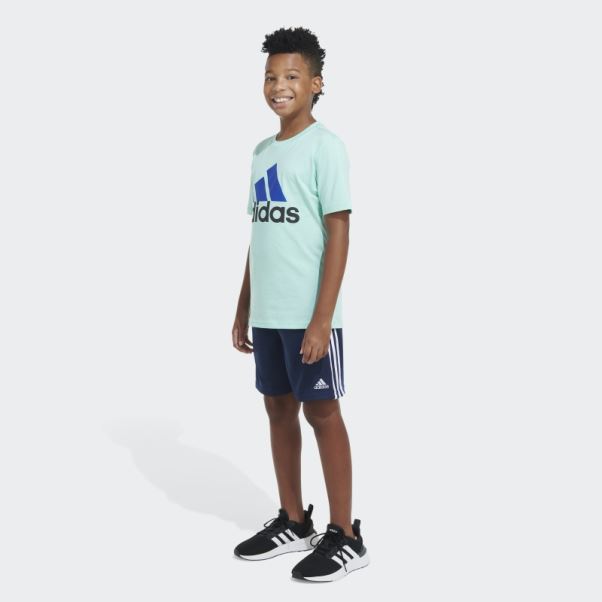 écusson Bicolore De Sport Tee Adidas Vert