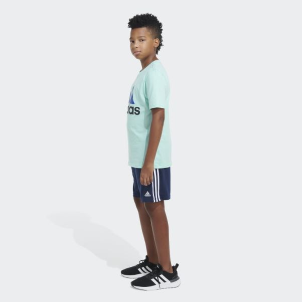 écusson Bicolore De Sport Tee Adidas Vert