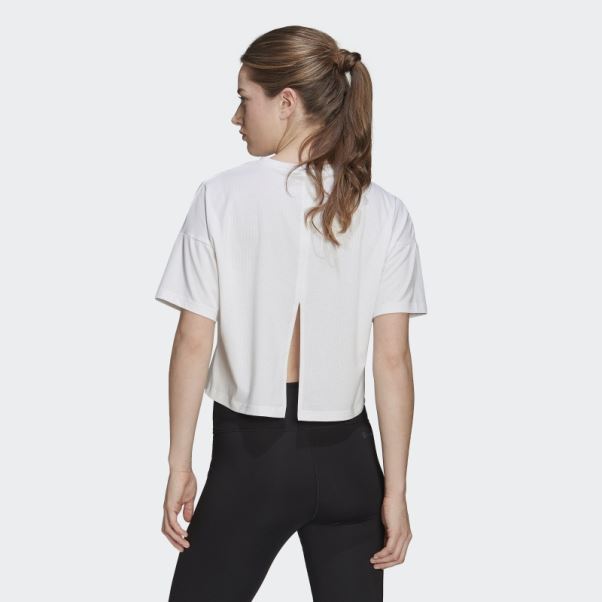 Tee Shirt Train Icones 3 Bar Logo Blanc Adidas